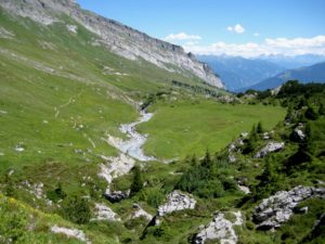 In the mountains above Flims